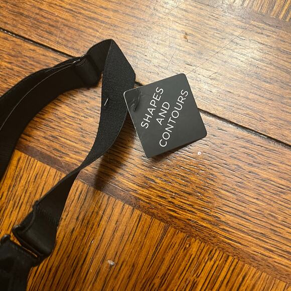 NWT Nicole Miller Scuba Shaping Bodysuit M Black - Picture 7 of 13